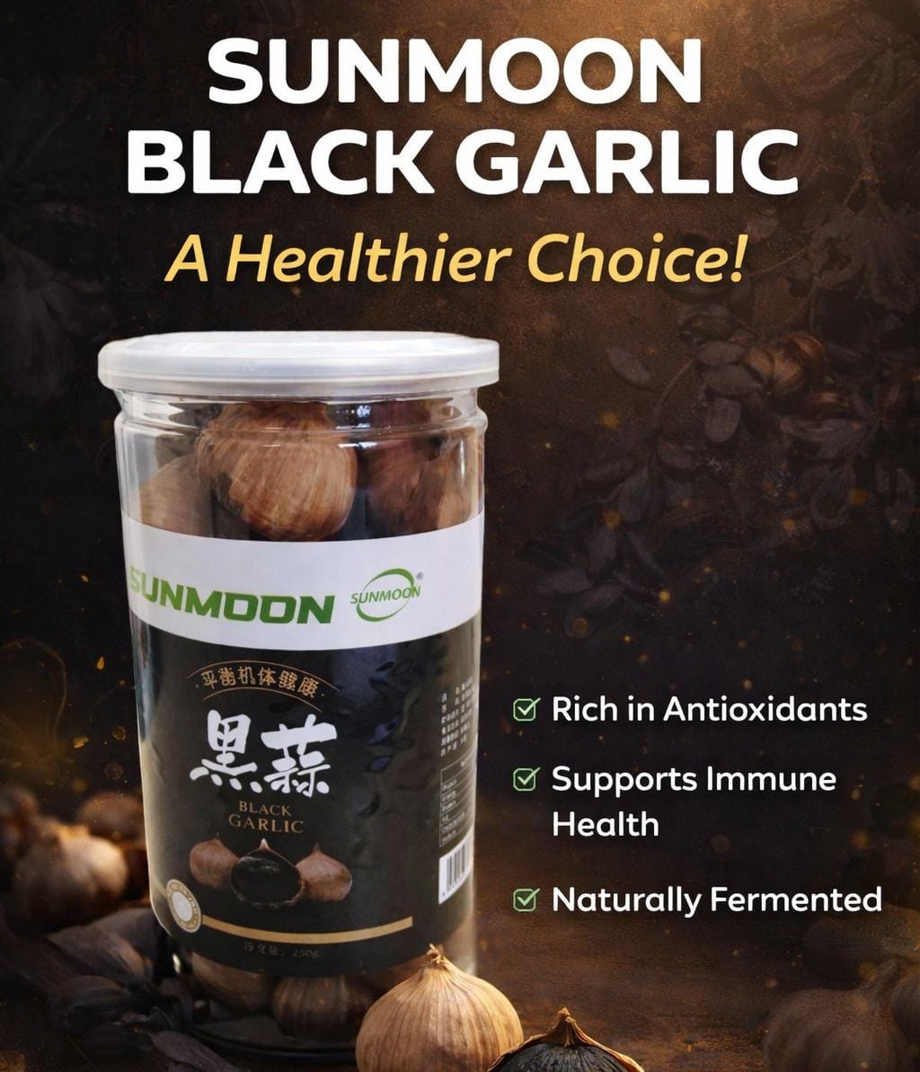 Premium Black Garlic (কালো রসুন) - 250gm | Immunity Booster & Heart Health